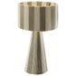 Renae Handwoven Cotton Thread Striped Table Lamp by Modway