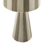 Renae Handwoven Cotton Thread Striped Table Lamp by Modway