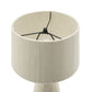 Gia Handwoven Cotton Thread Table Lamp by Modway