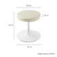 Lippa Vegan Leather Round Stool by Modway