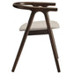 Henry Vegan Leather and Wood Dining Chair