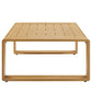 Lirienne Outdoor Patio Aluminum Faux Wood Coffee Table by Modway