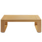 Lirienne Outdoor Patio Aluminum Faux Wood Coffee Table by Modway