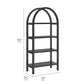 Vexley 60 Inch Arched Bookshelf by Modway