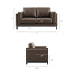 Roscoe 63 Inch Vegan Leather Loveseat by Modway