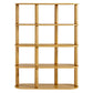 Arcus 4-Tier Oval Wood Bookshelf by Modway