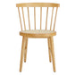 Lykke Curved Spindle Back Dining Chairs Set of 2 by Modway