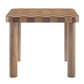 Oscar 36" Square Checkered Dining Table by Modway