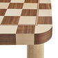 Oscar 36" Square Checkered Dining Table by Modway