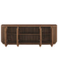 Fortitude 75" Curved Sideboard Storage Cabinet by Modway