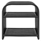 Eve Curved Natural Rattan Side Table by Modway
