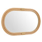 Corsica Oval Rattan Wall Mirror by Modway