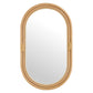 Corsica Oval Rattan Wall Mirror by Modway