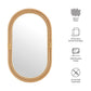 Corsica Oval Rattan Wall Mirror by Modway
