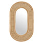 Sovana Oval Rattan Wall Mirror by Modway