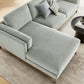 Roscoe Left-Facing Fabric Sectional Sofa with Chaise by Modway