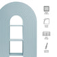 Daydream 58" Arched Bookshelf by Modway