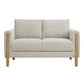 Hawken Boucle Fabric Loveseat by Modway