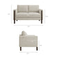 Hawken Boucle Fabric Loveseat by Modway