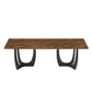 Wrenly 94-Inch Walnut Dining Table by Modway