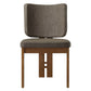 Alba Armless Upholstered Dining Chairs Set of 2