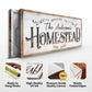 Homestead Sign VII
