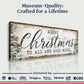 Merry Christmas To All And Goodnight Sign - view 4