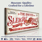 Sleigh Rides Christmas Sign III - view 4