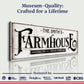 Vintage Rust Farmhouse Sign III