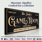 Personalized Game Room Sign