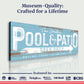 Personalized Pool And Patio Sign V