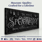 The Witch's Speakeasy Bar Halloween Sign - view 5