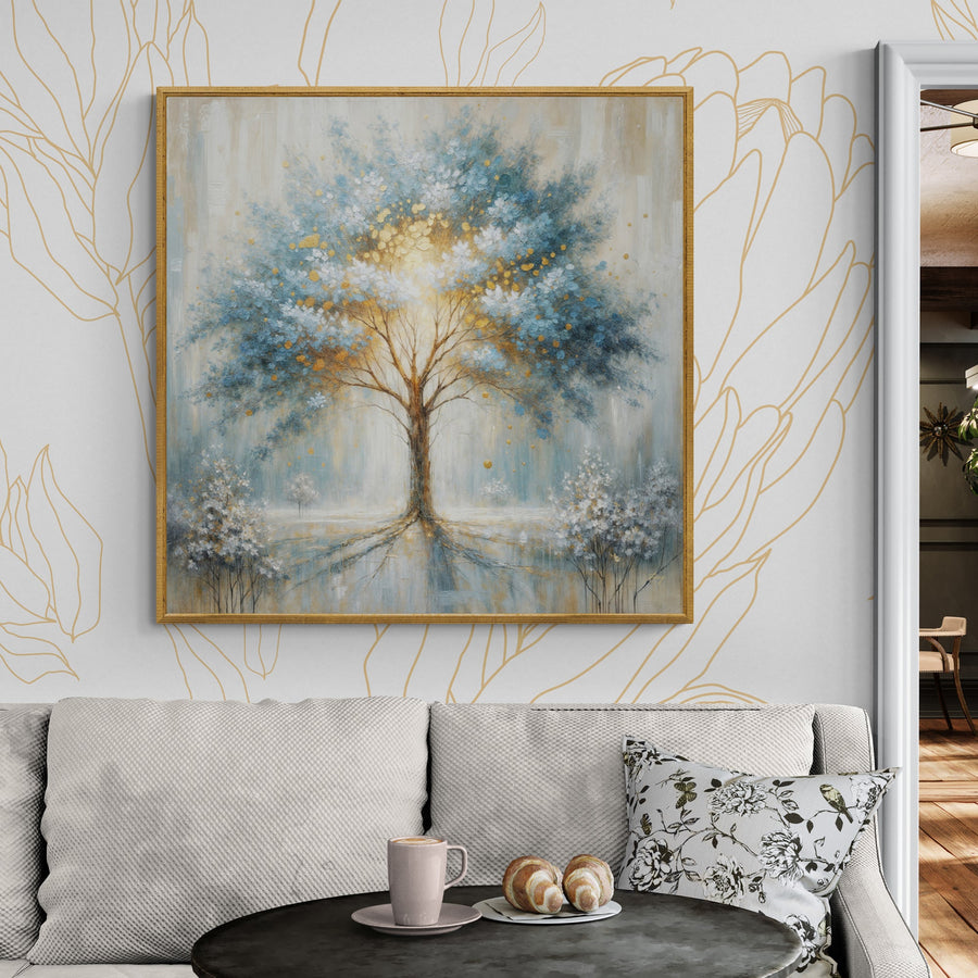 Canvas Print: "Ethereal Arboretum"