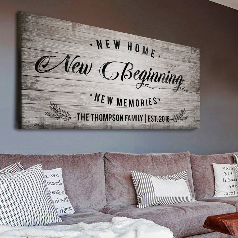 New Home Sign