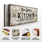 Family Kitchen Sign