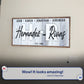Family Wood Sign