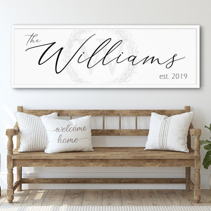 Family Sign XVI