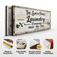 Family Laundry Company Sign