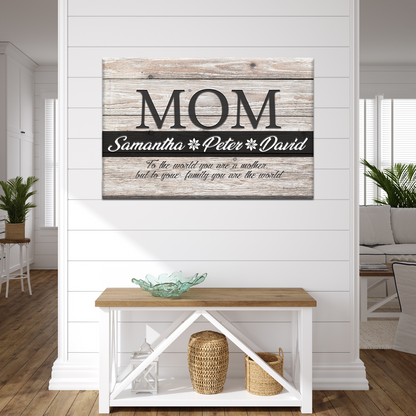 You Are the World, Mom Sign