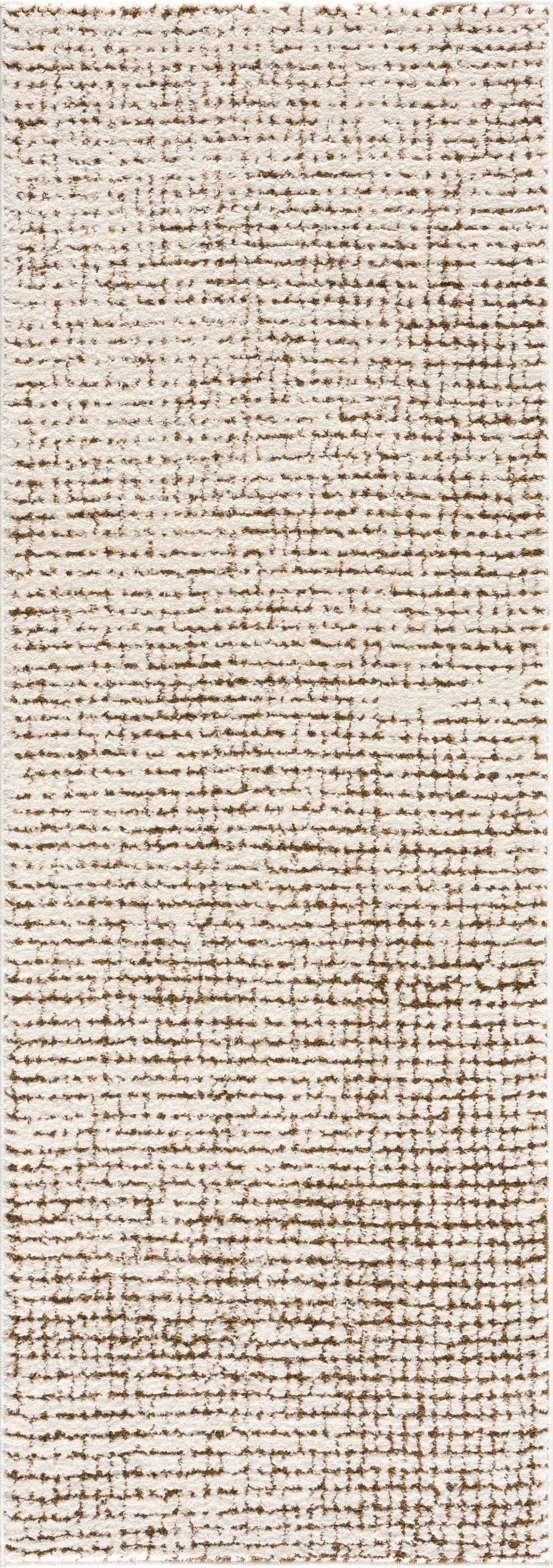 Keita Cream & Brown Area Rug