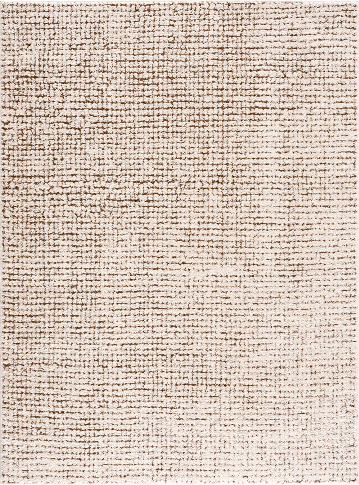 Keita Cream & Brown Area Rug