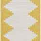 Djugun Yellow Outdoor Rug - Clearance