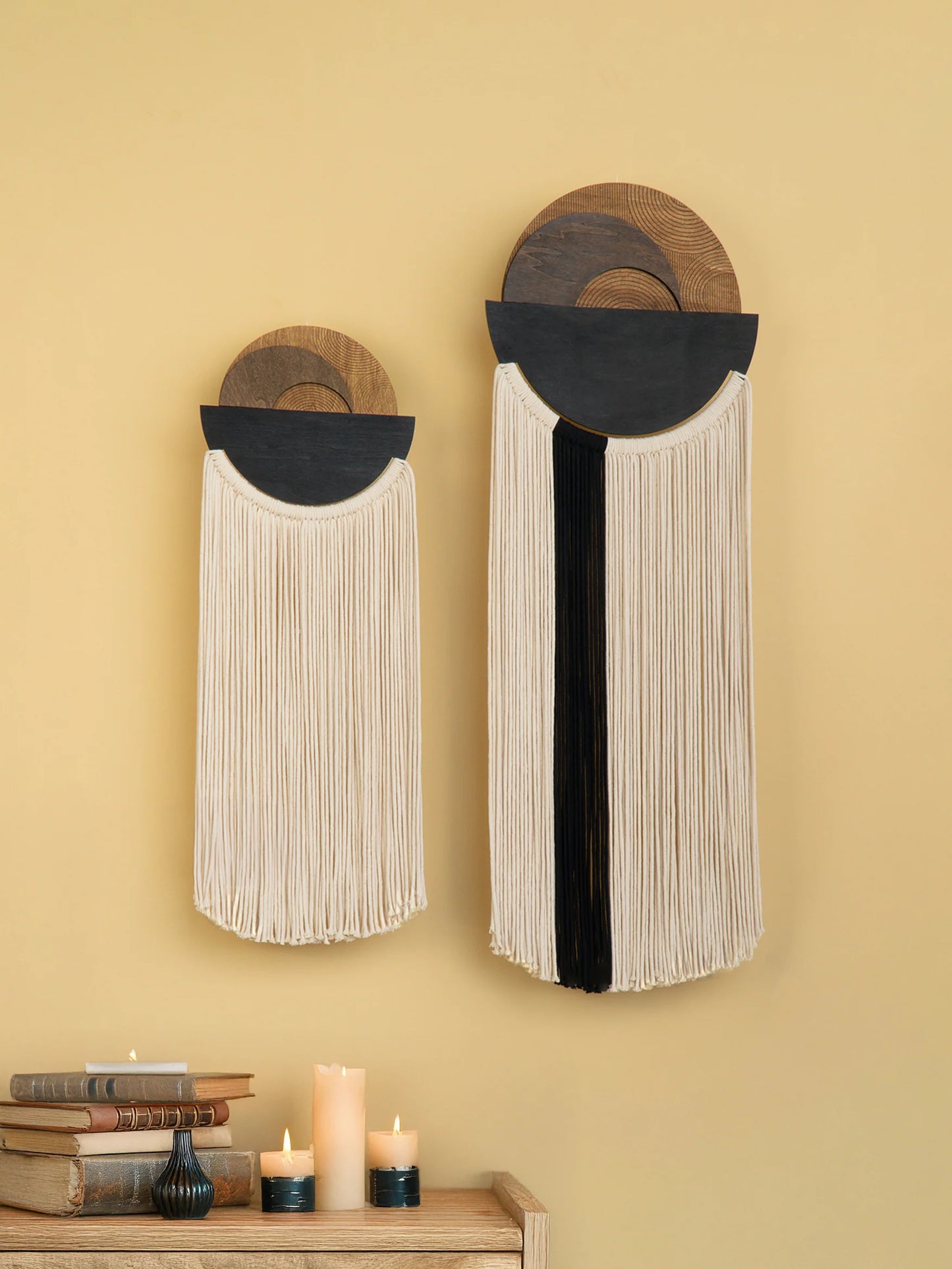 Fathom Macrame Fiber Wall Art (Y41)