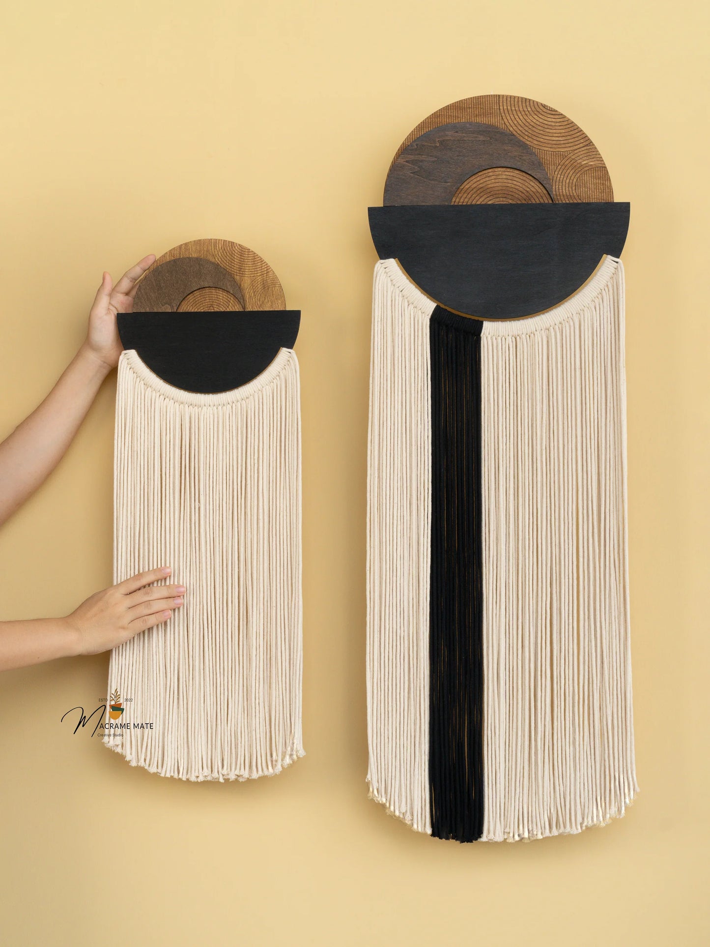 Fathom Macrame Fiber Wall Art (Y41)