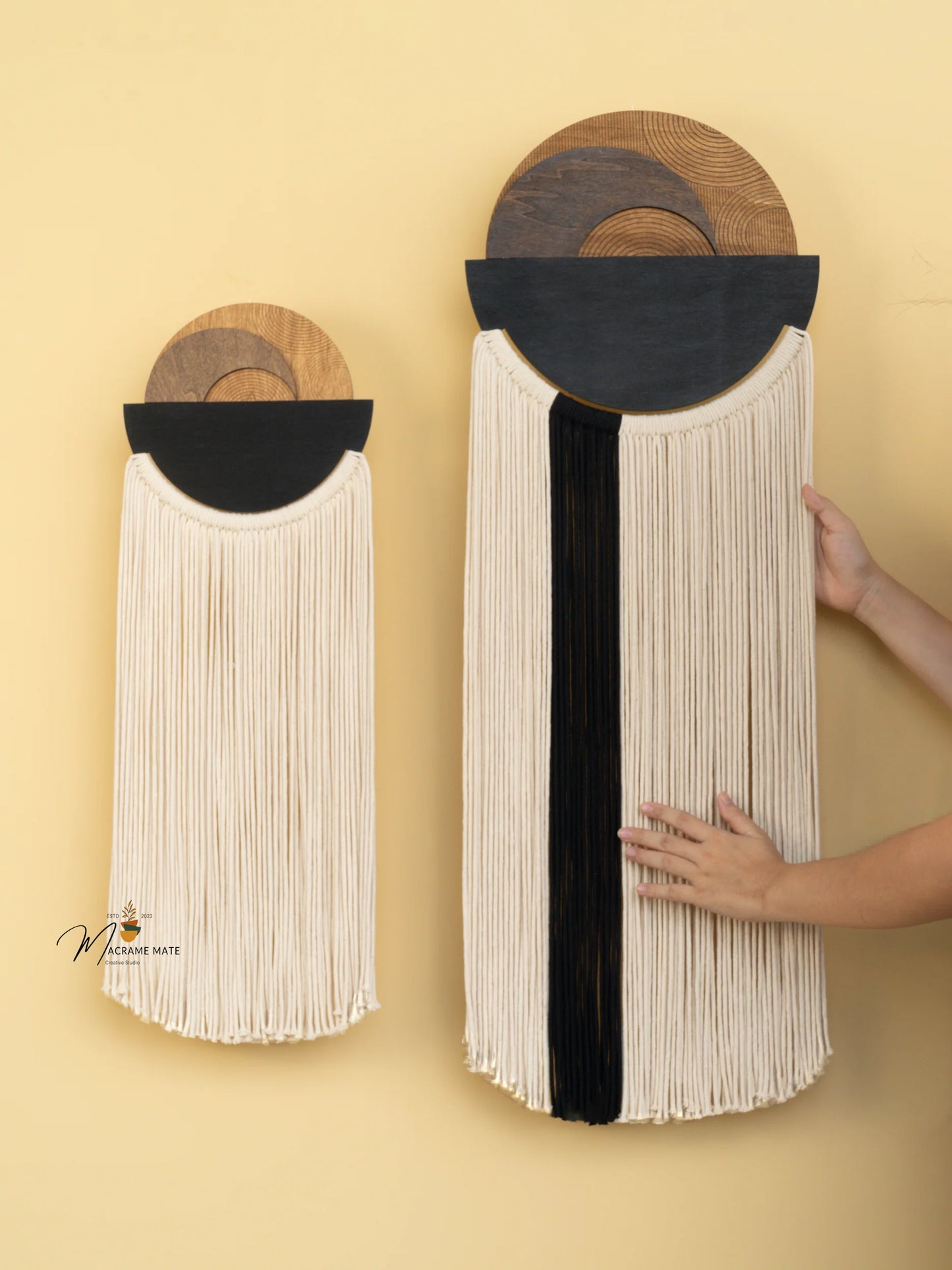 Fathom Macrame Fiber Wall Art (Y41)