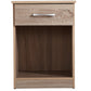 Charming Casual Nightstand In Sandle Wood