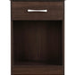 Charming Wenge Nightstand With Sleek Design