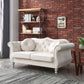 Elegant Flared Arm Loveseat