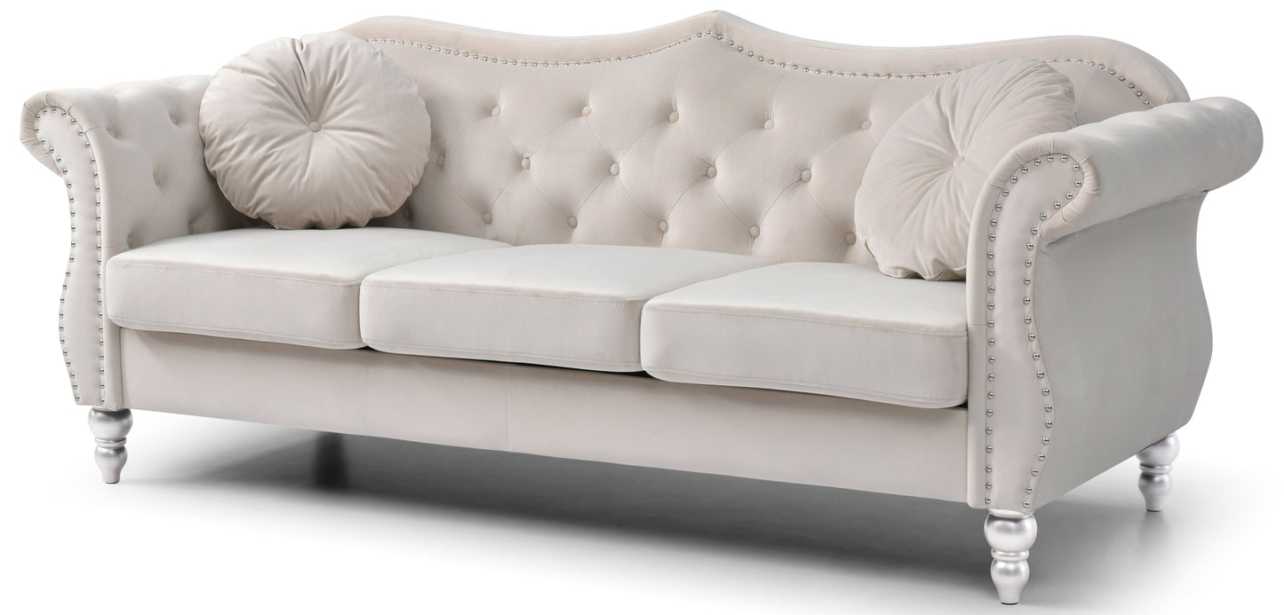 Glory Furniture Hollywood G0667A-S Velvet Sofa