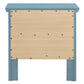 Teal Elegance Nightstand With Drawers